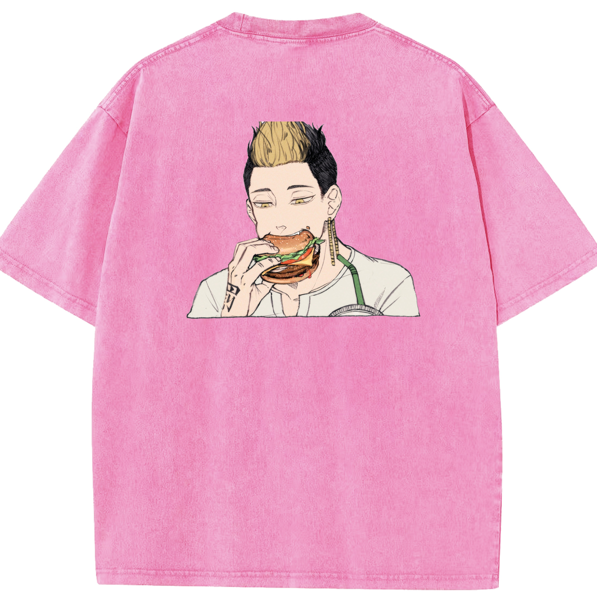 （画像用） 東京リベンジャーズ Tokyo Revengers 綿100% ヴィンテージ風 半袖Tシャツ（背面プリント）